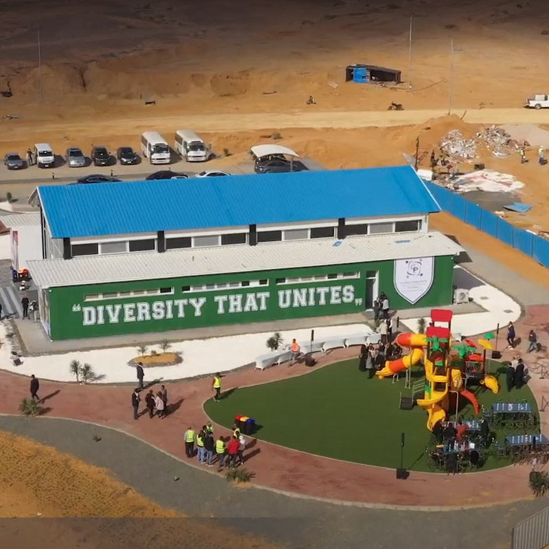 Opening Ceremony of the Administrative Building of El Rabwa Educational Complex